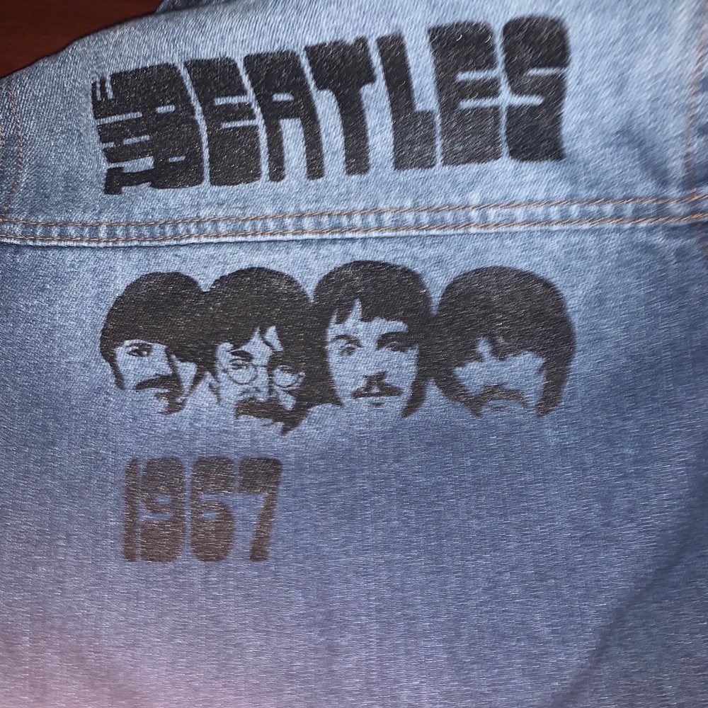 Junk Food Beatles Jean Jacket Toddler 2T